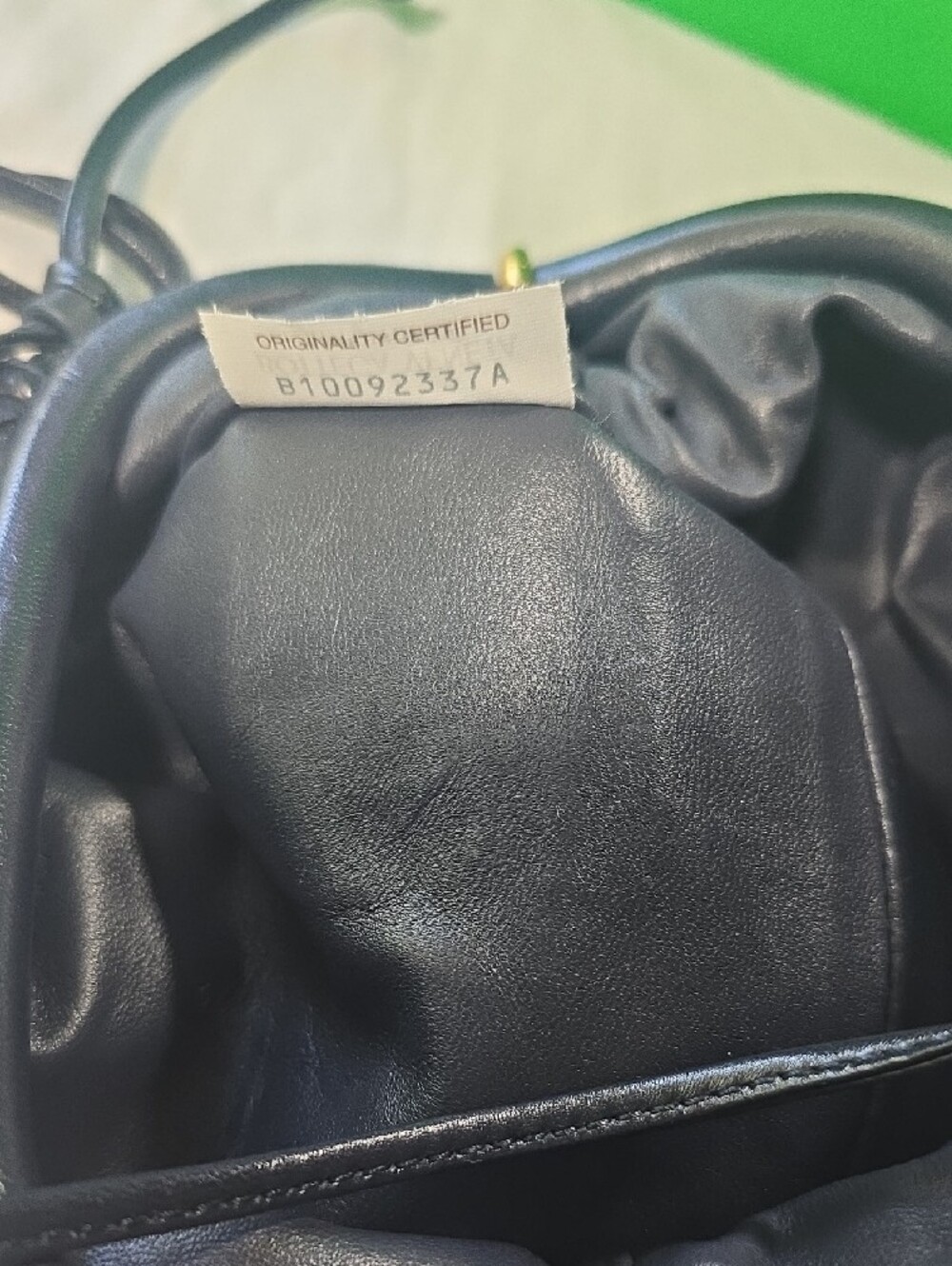 Bottega Veneta Mini Intrecciato Leather Pouch with Drawstring - Picture 6 of 7